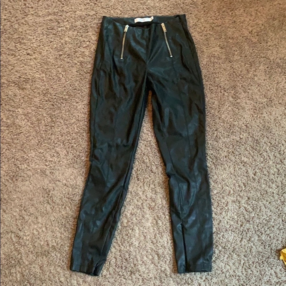Leather pants